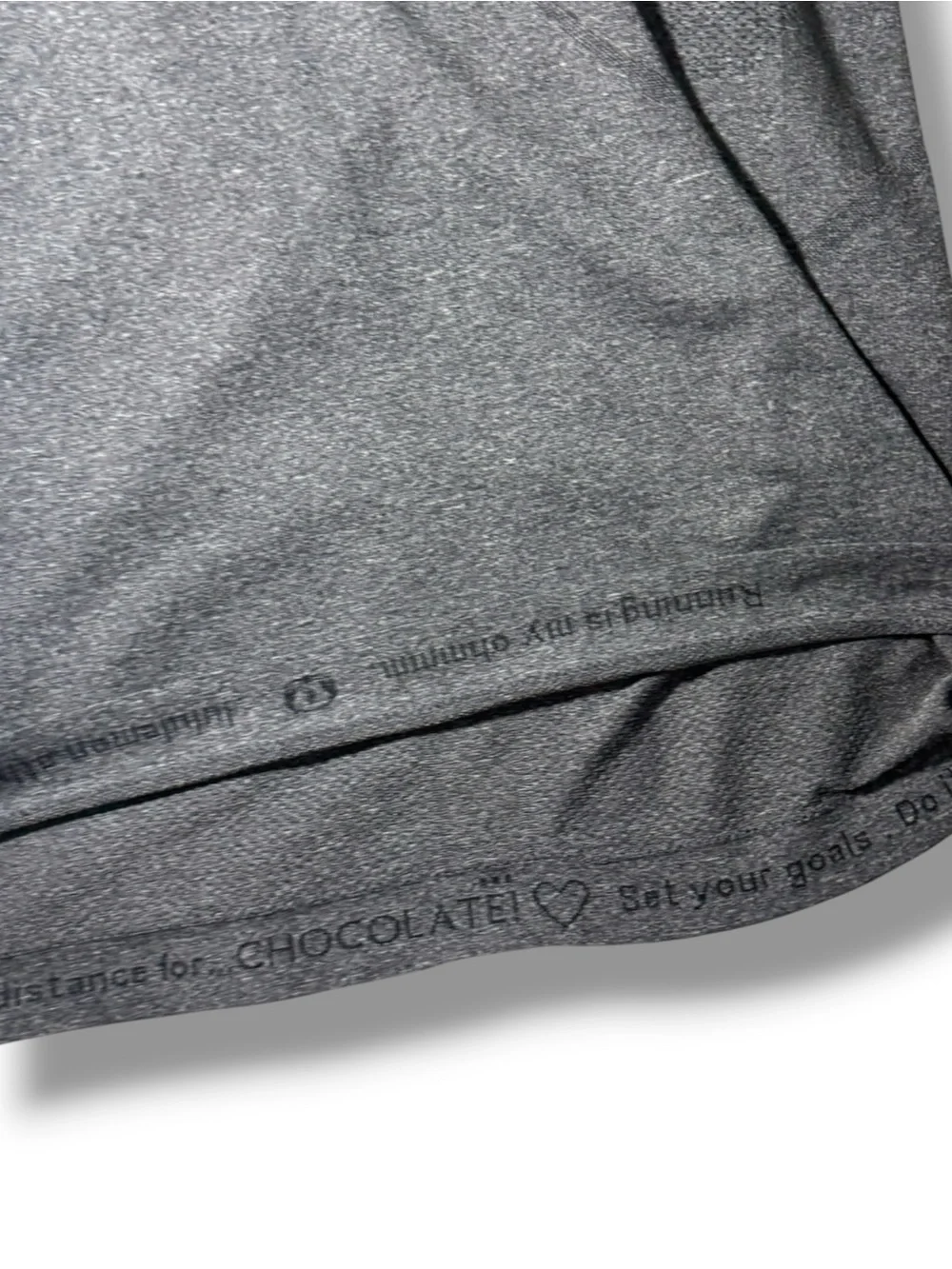 Lululemon Women’s Swiftly Tech Short Sleeve Scoop Tee Heathered Black Size 8